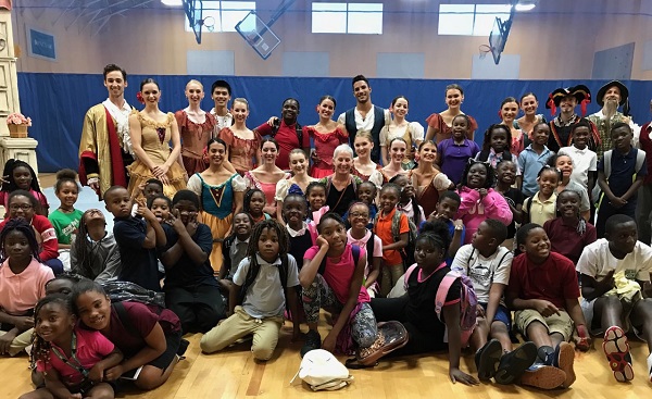 BALLET PALM BEACH Educates & Entertains 150+ Young People at Boys and Girls Clubs of Palm Beach and Martin Counties