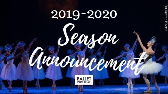 2019-2020 Season Announcement!
